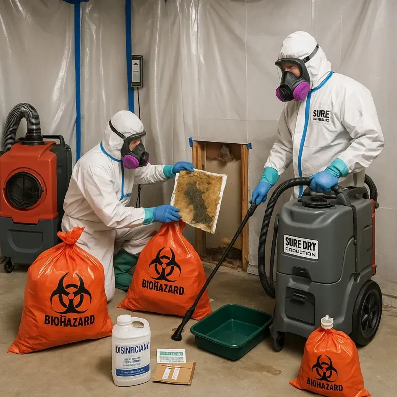 Contaminated Water Handling Protocols process in Eureka, KS